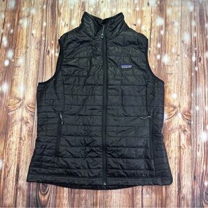 Patagonia Black Quilted Vest